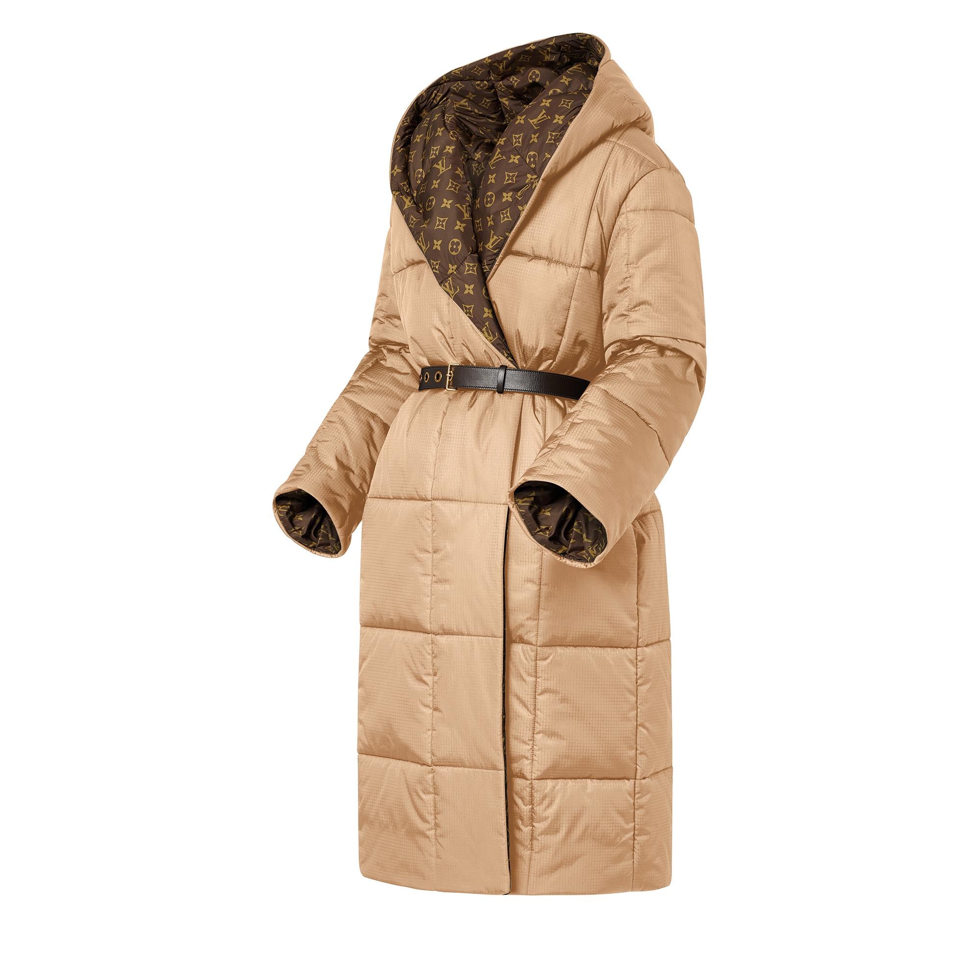 Long Pillow Puffer Wrap Coat Ready to Wear LOUIS VUITTON